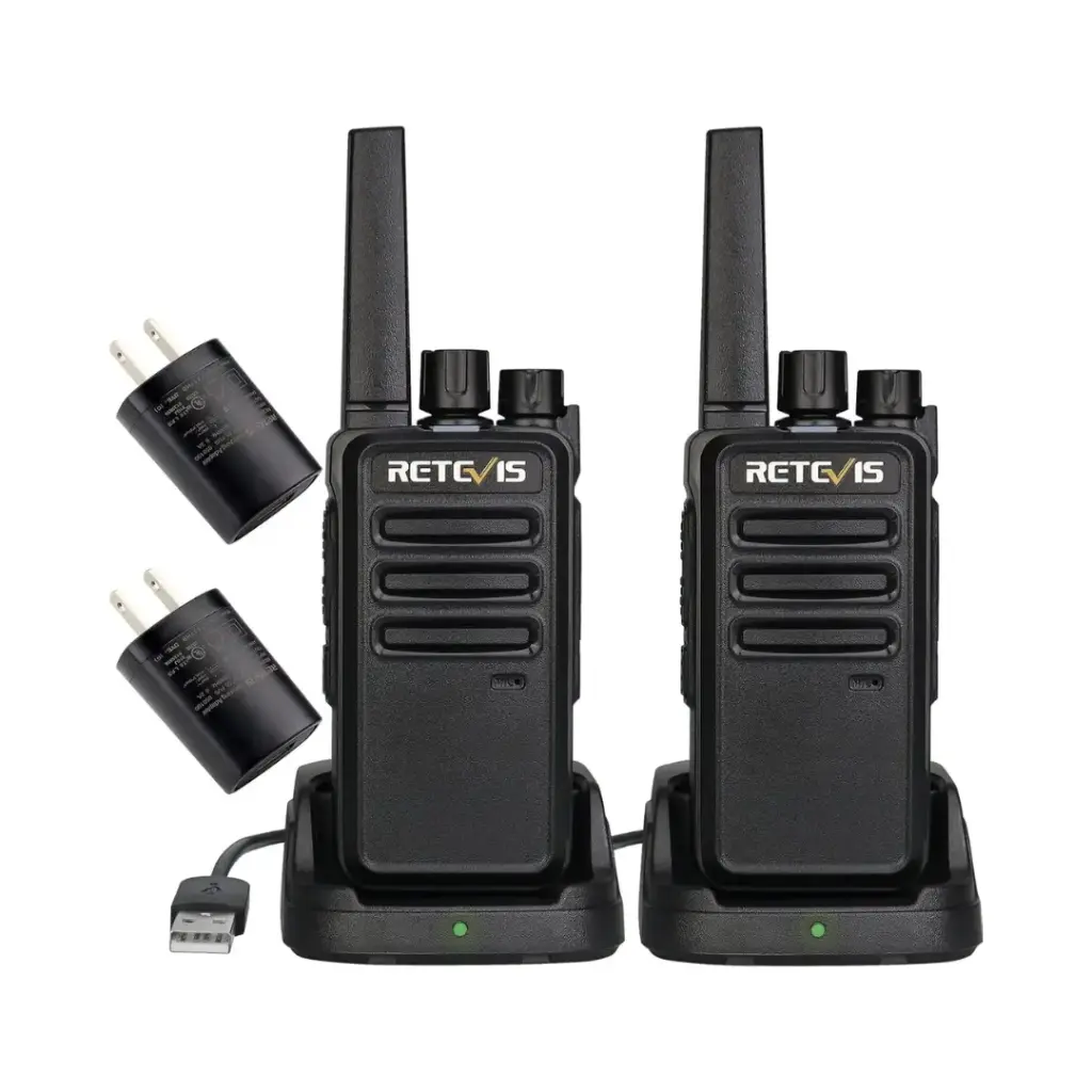 [TECRETRT68NEW] Radios Retevis RT68 Pack x2 | Comunicación clara y recargable