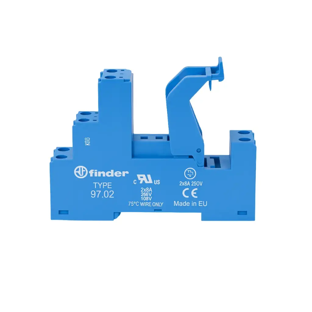 [ELEFINKIT3NEW] Kit x6 Finder 24VDC | Relay + Socket + Módulo LED Original
