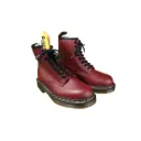 Dr. Martens 8 Eye Steel Toe Maroon – Botas resistentes y con estilo