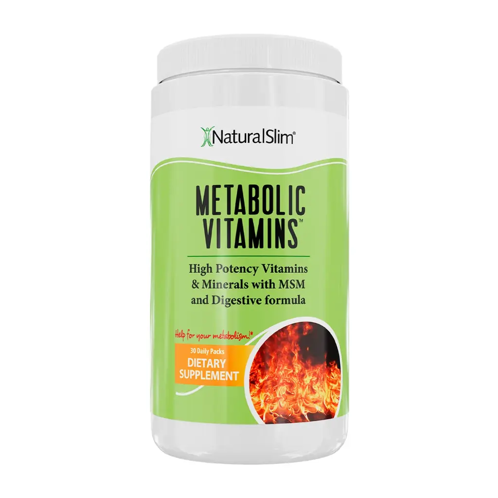 Metabolic Vitamins con B3 | Activa tu energía y metabolismo  (1 frasco)