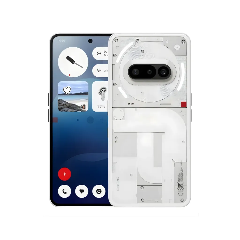 [TECNOTPHONE3A128GBNEWWHT] Nothing Phone (3a) 128GB – Diseño icónico y alto rendimiento