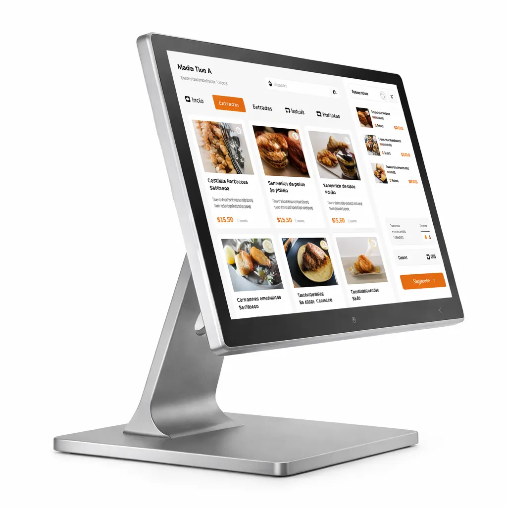 [TECCNHi3SBASICNEWGRY] Monitor POS touchscreen i3s 15.6” para punto de venta, Android