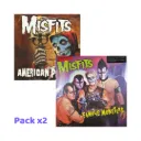 Pack vinilos Misfits — American Psycho + Famous Monsters USA