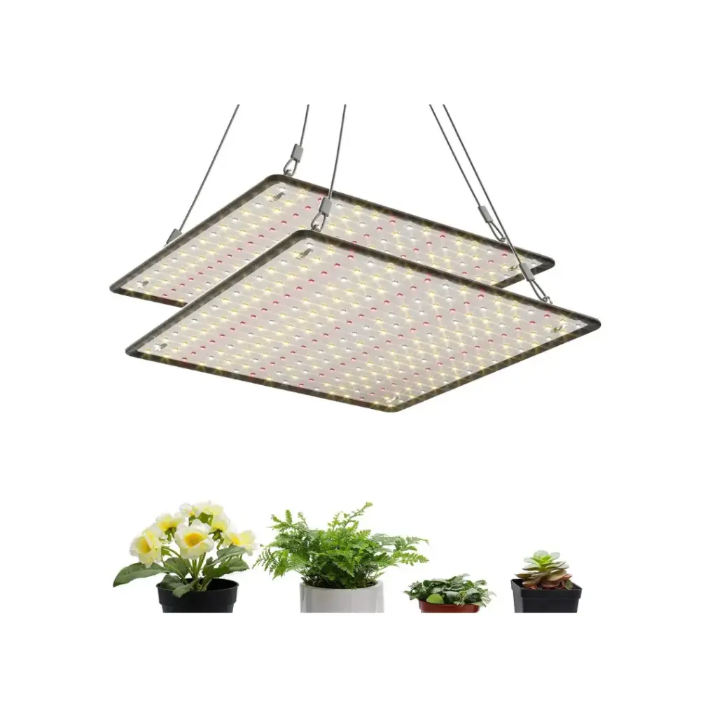 [HORUALAK8NEWWHT] Paquete de dos paneles UV Grow Light para plantas | Cultivo eficiente