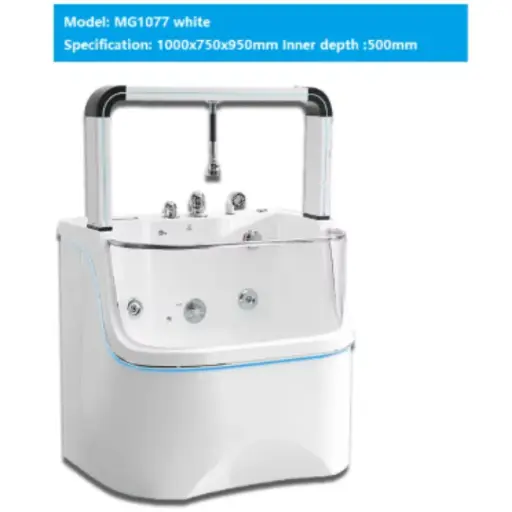 Bañera Spa Acrílica para Mascotas MG1077